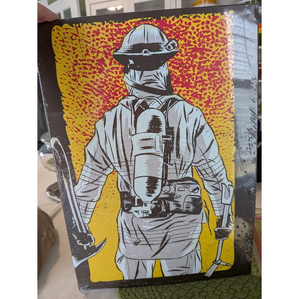 Displate Firefighter Metal Poster Matte Finish Wall Art 1582874 1001 New